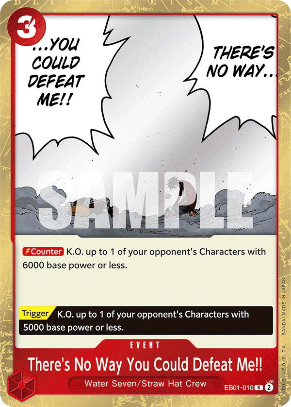 EB01-010 There’s No Way You Could Defeat Me!!