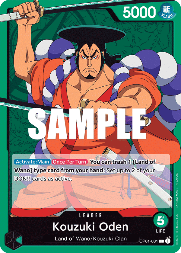 OP01-031 Kouzuki Oden