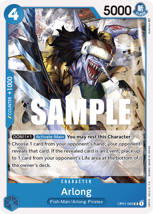 OP01-063 Arlong