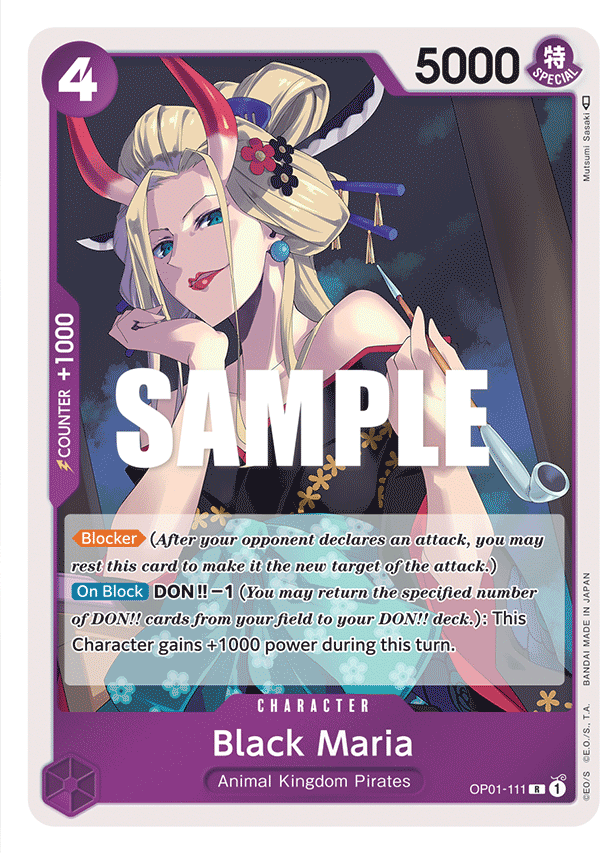 OP01-111 Black Maria