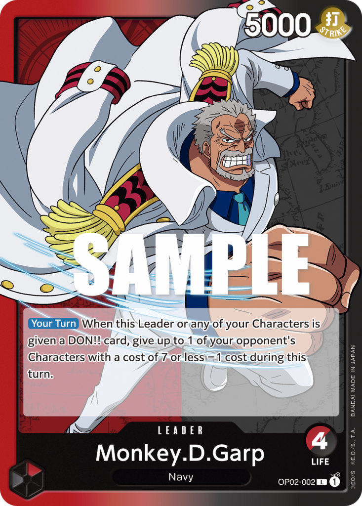 OP02-002 Monkey.D.Garp