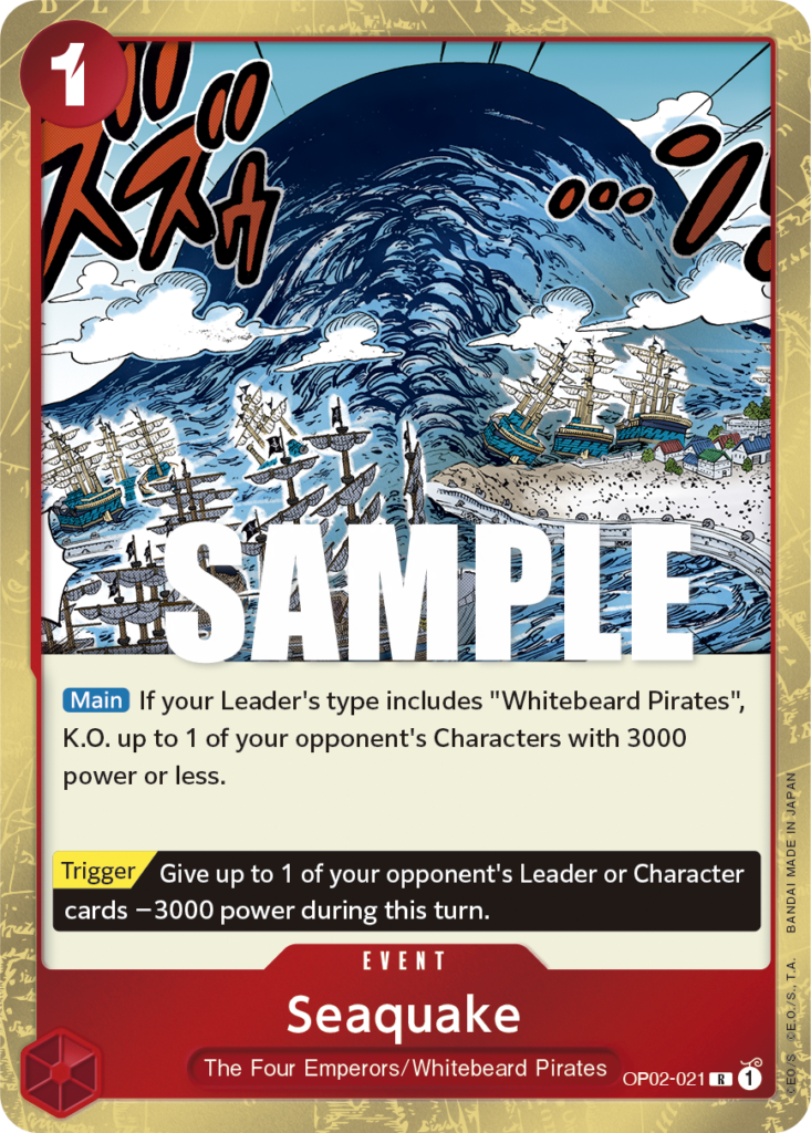 OP02-021 Seaquake