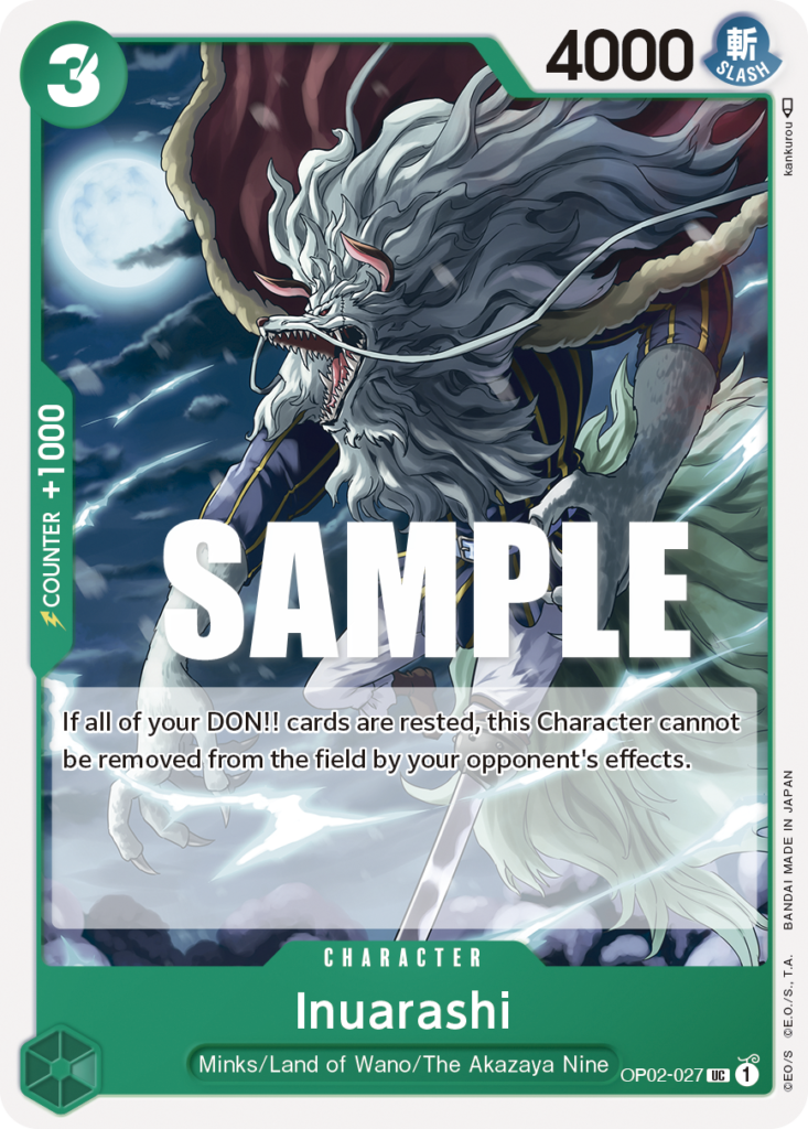 OP02-027 Inuarashi