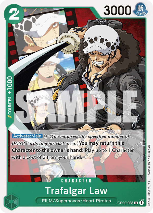 OP02-035 Trafalgar Law