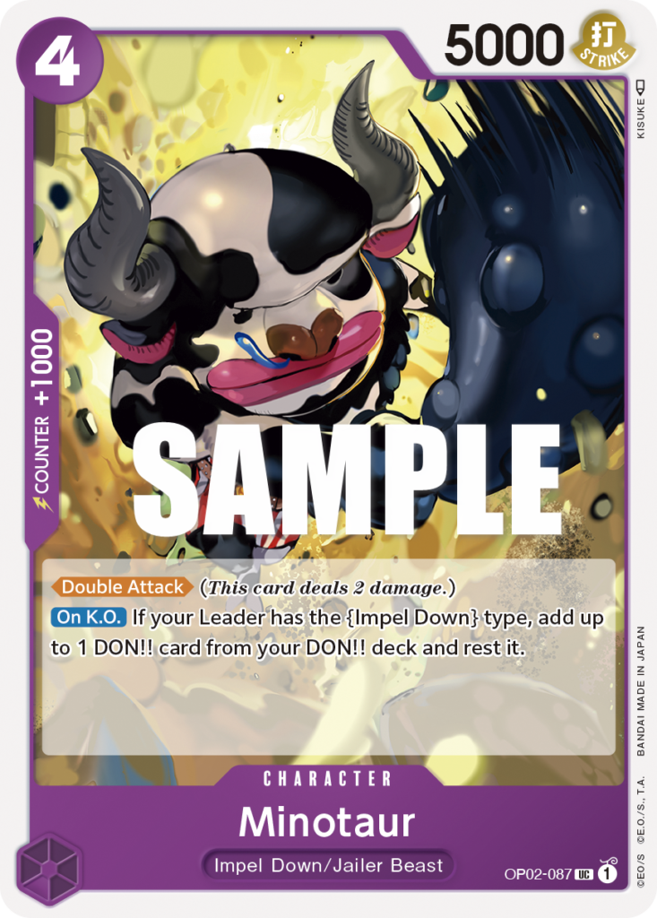 OP02-087 Minotaur