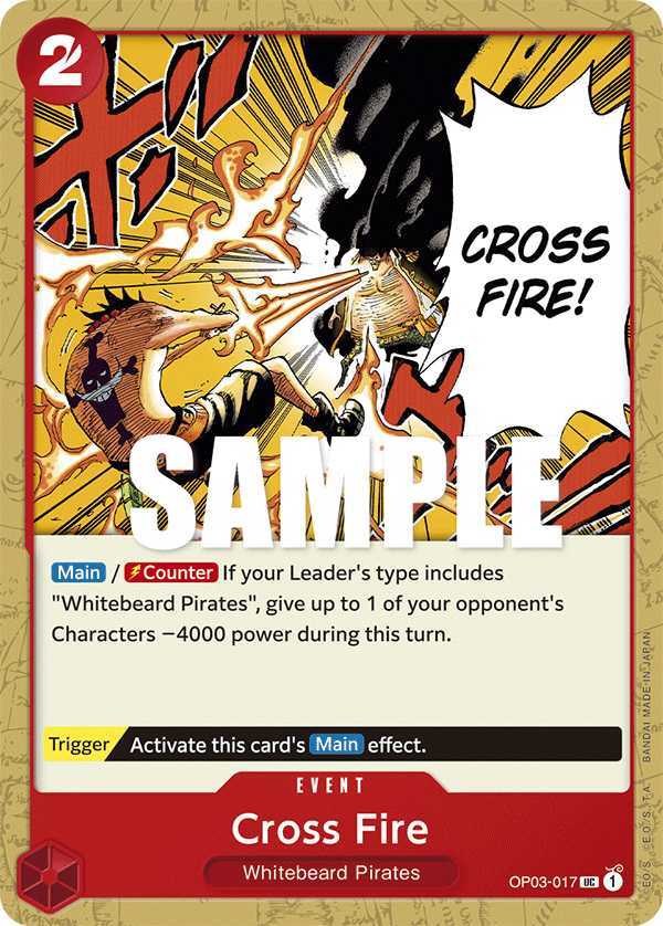 OP03-017 Cross Fire