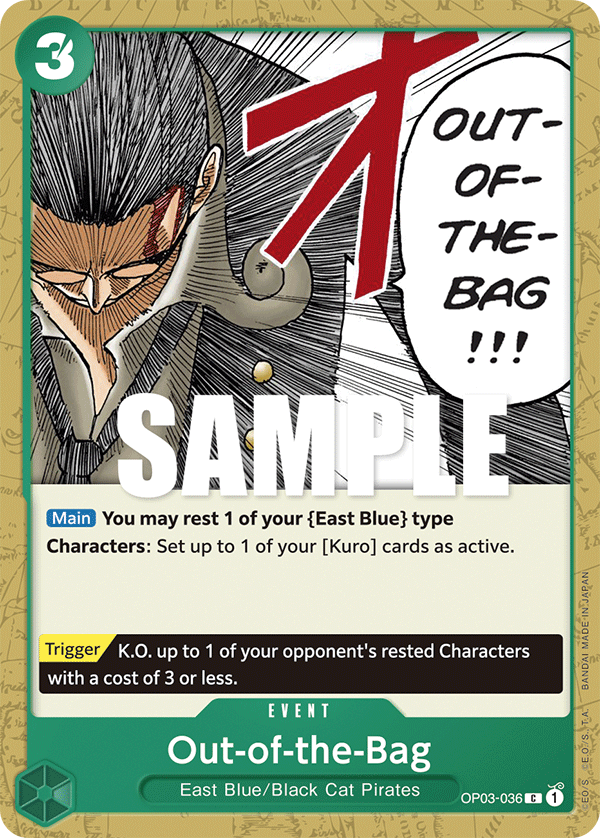 OP03-036 Out-of-the-Bag