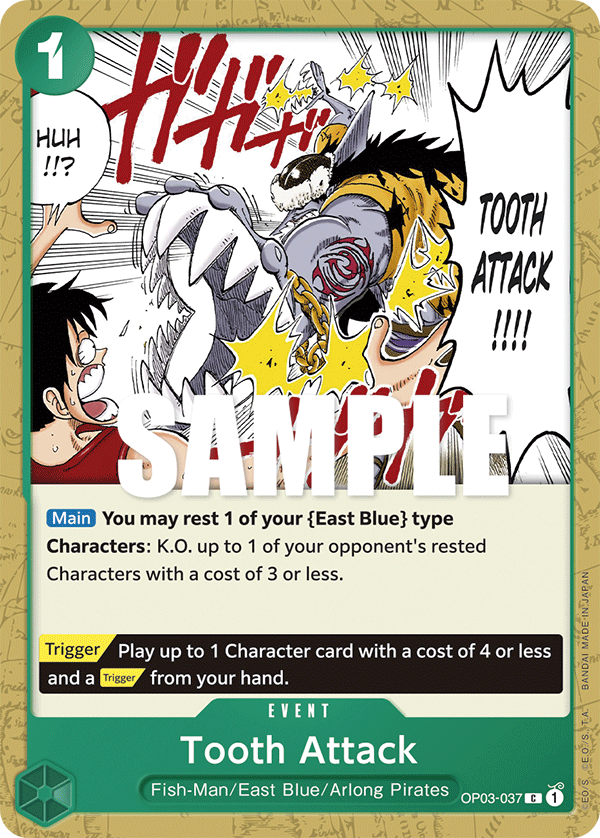 OP03-037 Tooth Attack