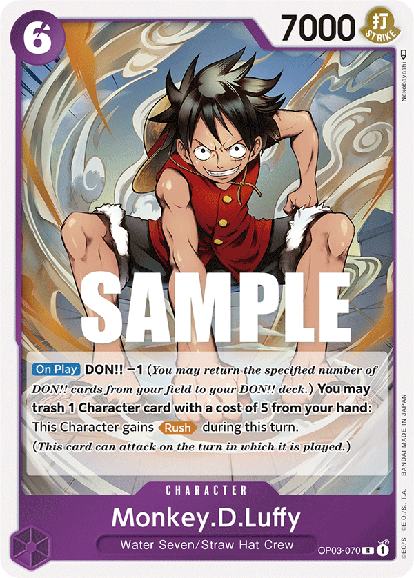 OP03-070 Monkey.D.Luffy
