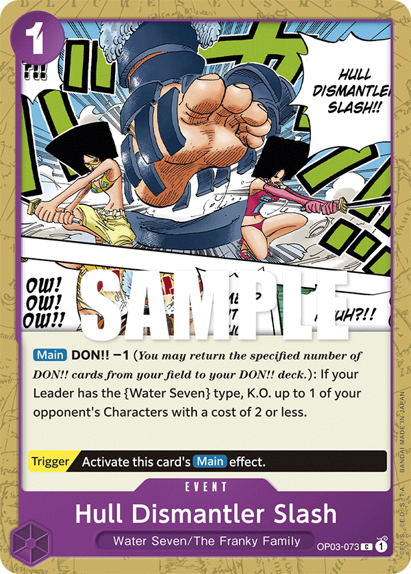 OP03-073 Hull Dismantler Slash