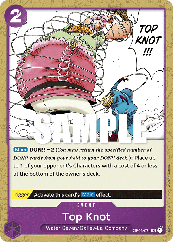 OP03-074 Top Knot