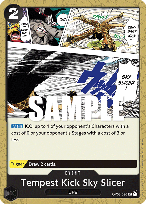 OP03-096 Tempest Kick Sky Slicer