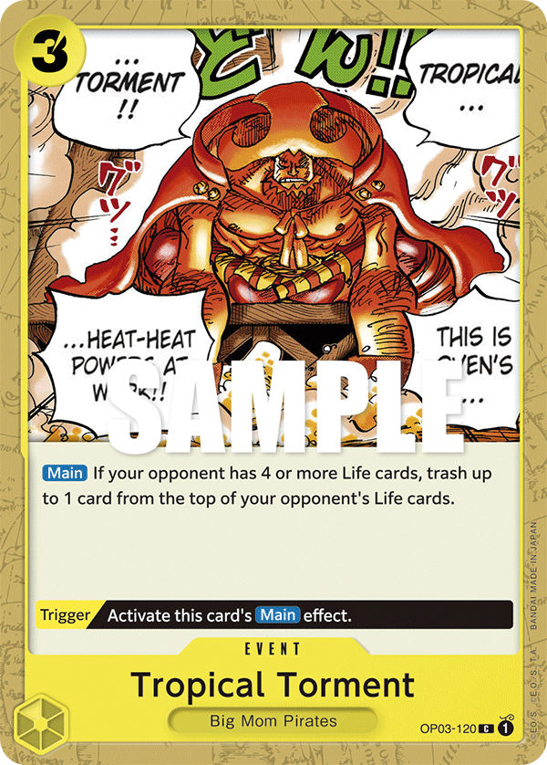 OP03-120 Tropical Torment