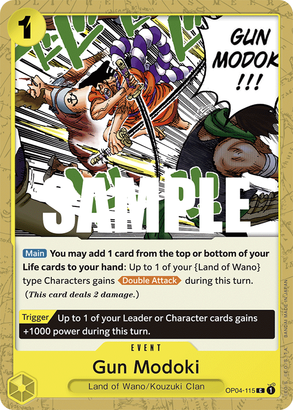 OP04-115 Gun Modoki