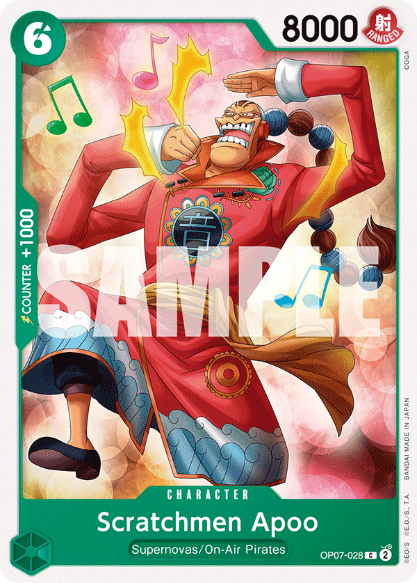 OP07-028 Scratchmen Apoo