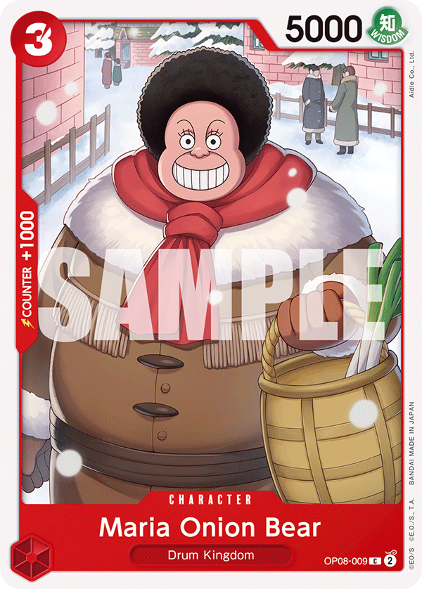 OP08-009 Maria Onion Bear