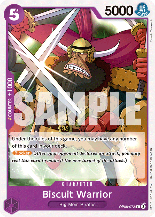 OP08-072 Biscuit Warrior