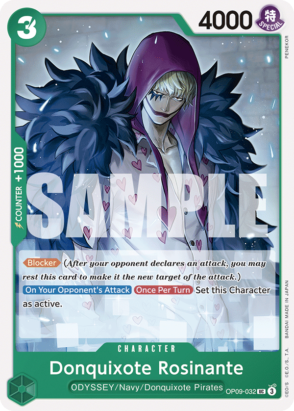 OP09-032 Donquixote Rosinante
