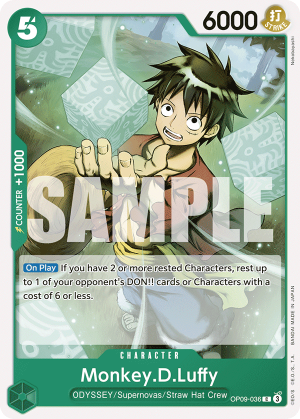 OP09-036 Monkey.D.Luffy