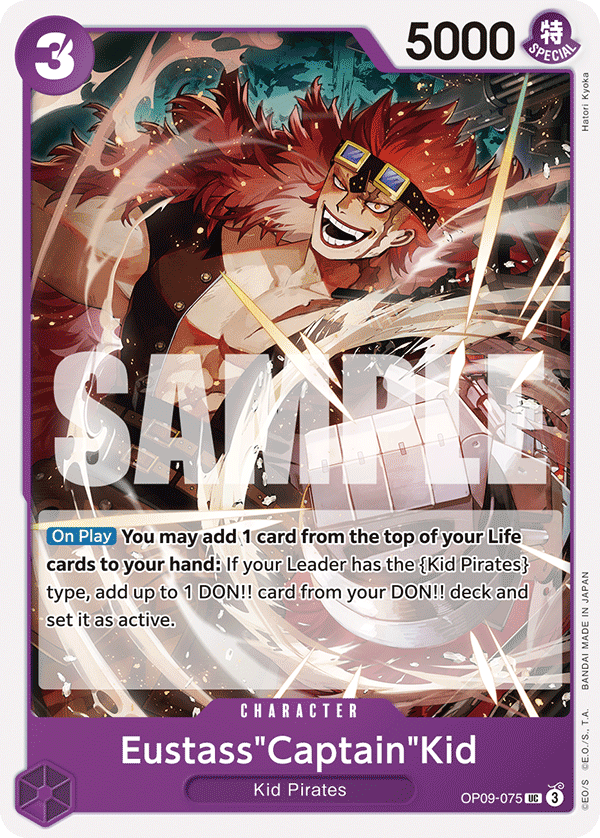 OP09-075 Eustass”Captain”Kid