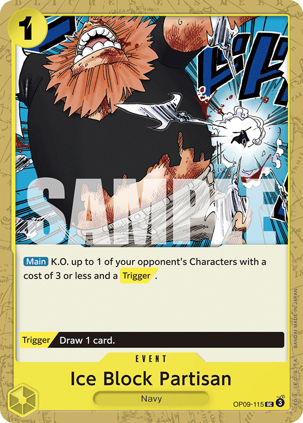 OP09-115 Ice Block Partisan