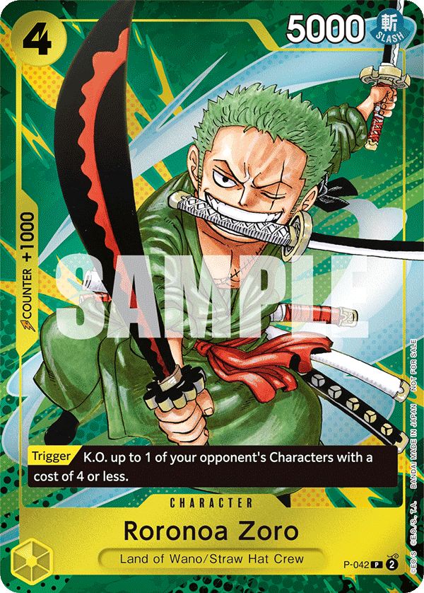 P-042 Roronoa Zoro