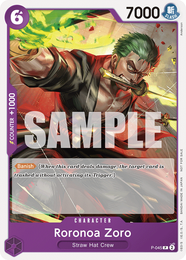 P-045 Roronoa Zoro