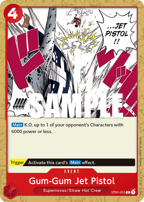 ST01-015 Gum-Gum Jet Pistol