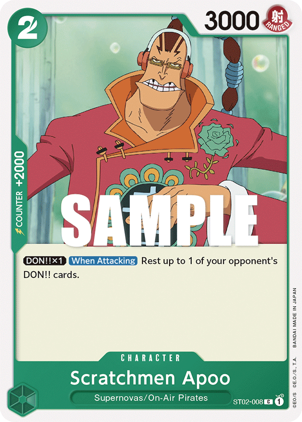 ST02-008 Scratchmen Apoo