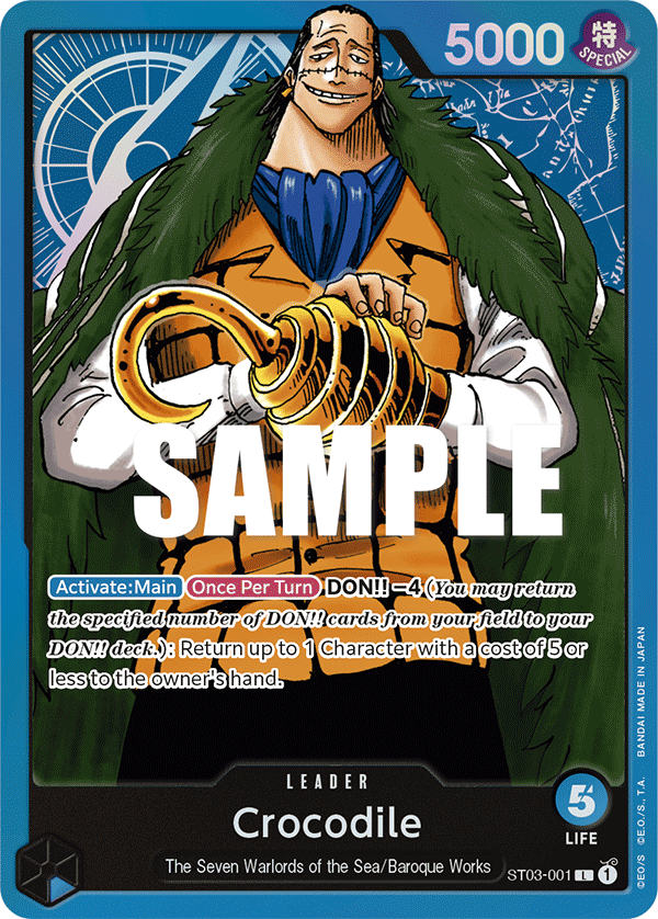 ST03-001 Crocodile