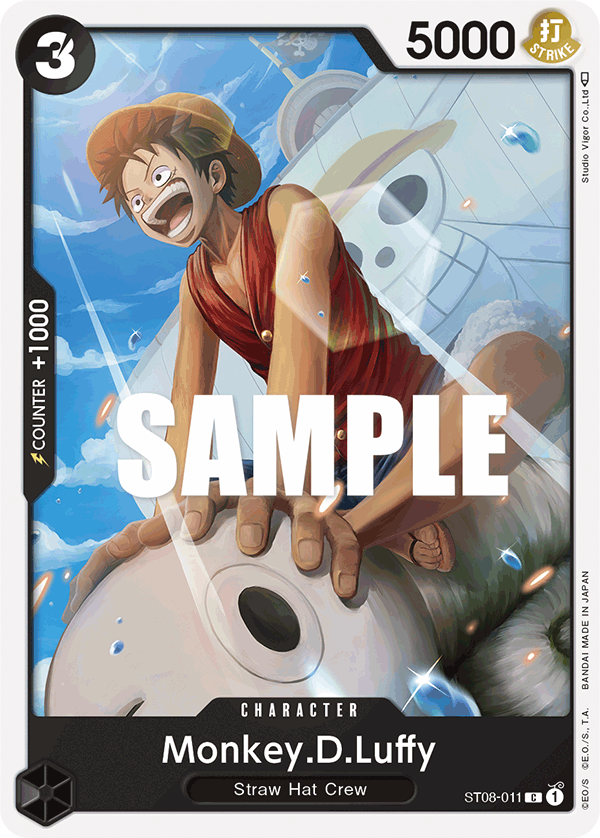 ST08-011 Monkey.D.Luffy