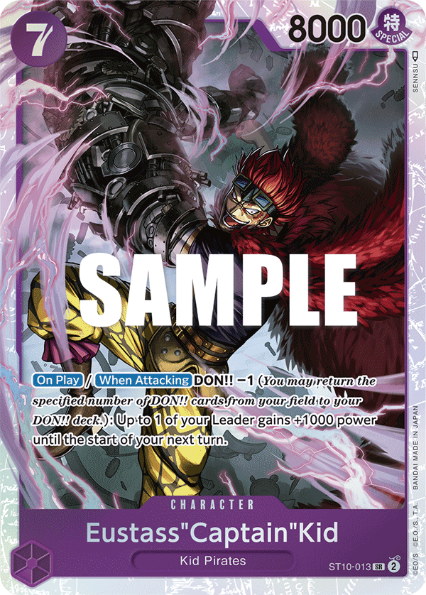 ST10-013 Eustass”Captain”Kid