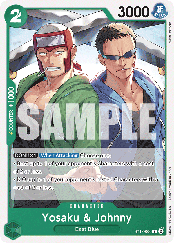 ST12-006 Yosaku & Johnny