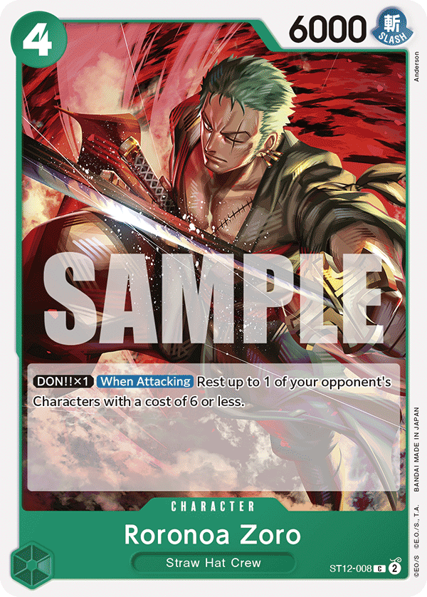 ST12-008 Roronoa Zoro